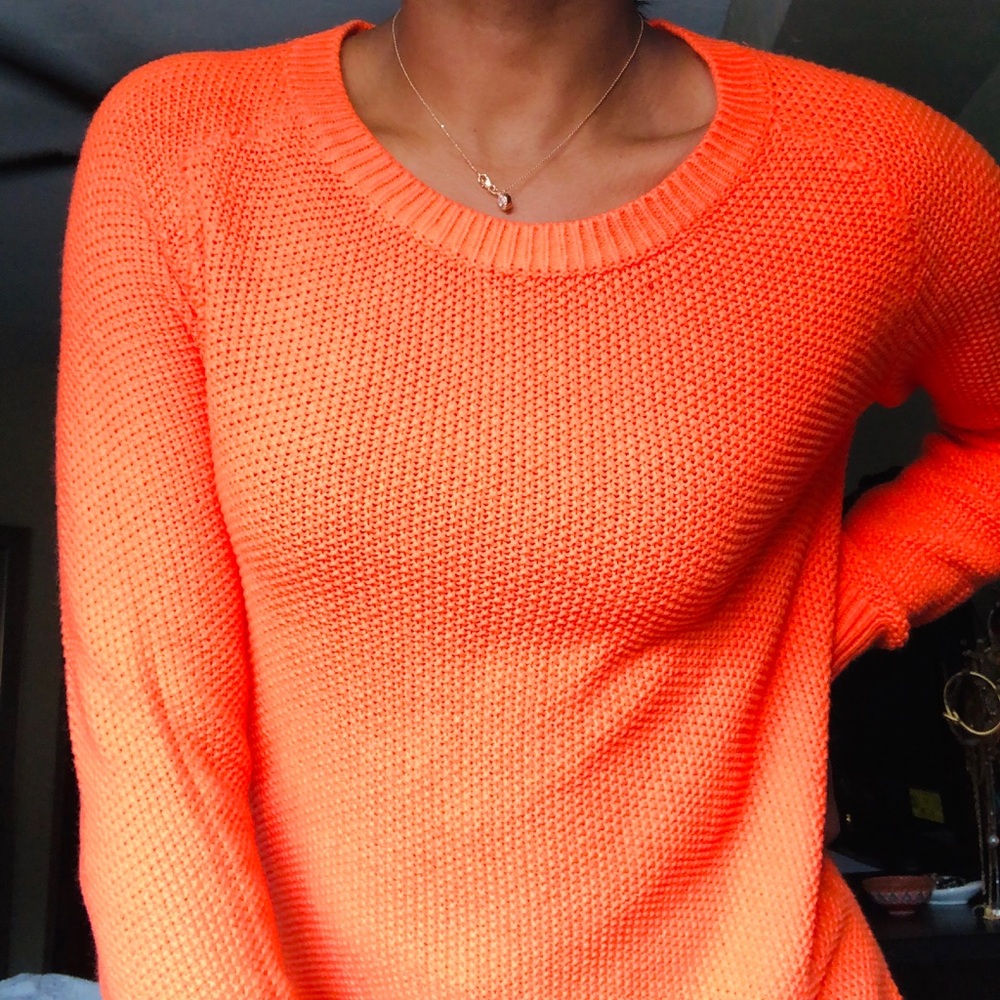 H&M Orange Sweater